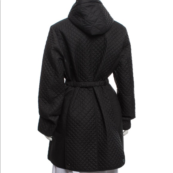 Burberry London Knee-Length Quilted Coat - Picture 3 of 6